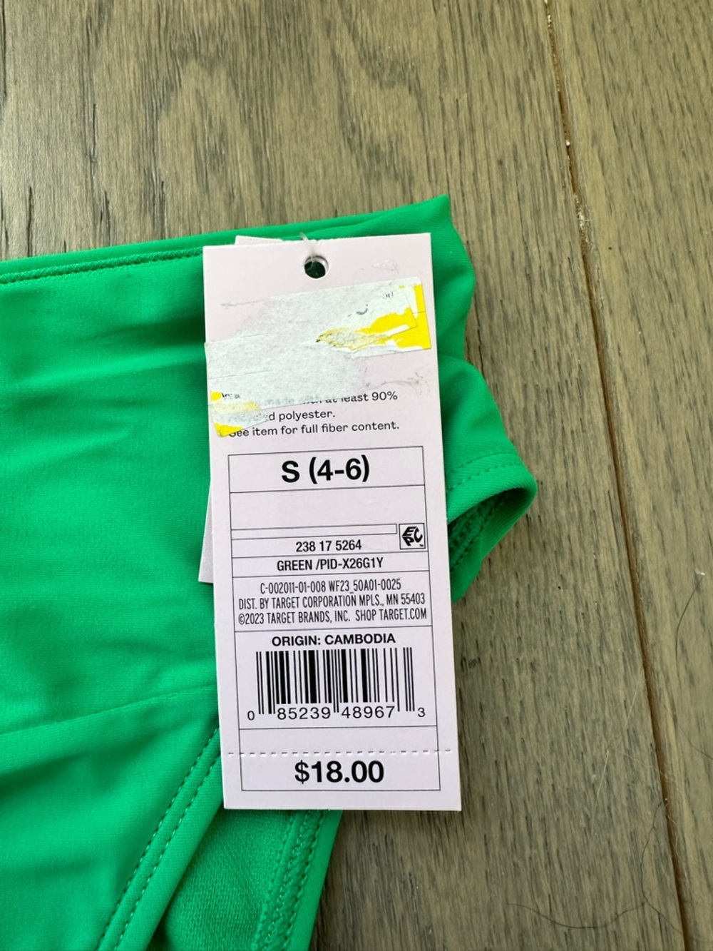 Wild Fable Emerald High-Cut Bikini Bottom - Picture 5 of 5